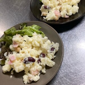 サラダ豆とハム入り☆ポテトサラダ